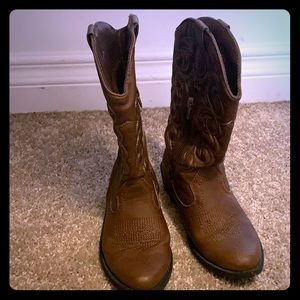 Girls decorative cowboy boots